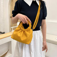 Bolso de mano con diseño de lujo para mujer, bolsa de mano de piel sintética, tipo Hobo, a la moda, de marca, para uso diario - details 5