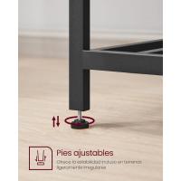 Cocina con encimera Grande, Estructura de Acero Estable, 120 x 60 x 90 cm, Estante de Cocina Industrial, - details 2