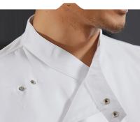 Ropa de trabajo de Chef de pastelería, chaqueta de cocinero, servicio de comida, ropa de cocina, Tops, camisa de cocina, monos de camarero de Hotel, uniforme de restaurante - details 3