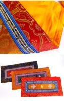 Exquisitos suministros tibetanos de artefactos del Dharma, ocho campanas de diamantes auspiciosas y alfombrilla para ratón con mortero, salón de Buda, tres colores, - details 7