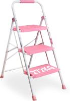 Escaleras Plegables de 3 Escalones, Capacidad de 272KG con Pedales Antideslizantes Anchos, Taburete Escaleras de Mano de Acero, Manubrio de Esponja, Uso en Interiores y Exteriores, Negro - details 51