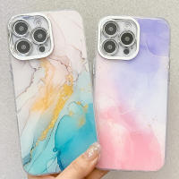 Funda de lujo con marco chapado y pintado de mármol IMD para iPhone 16 Pro Max 15 Pro 14 Pro - details 6