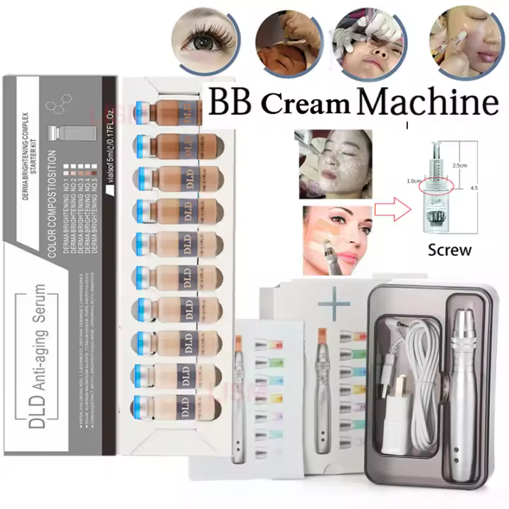 Crema BB de 5 colores, cosmética coreana, suero brillante de MesoWhite para Meso BB hine, tratamiento blanqueador de acné antienvejecimiento - 1