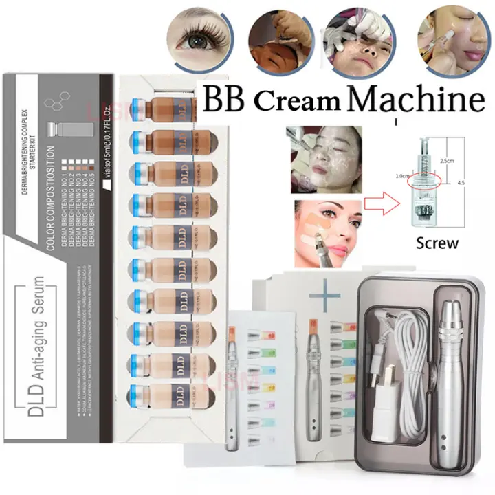 Crema BB de 5 colores, cosmética coreana, suero brillante de MesoWhite para Meso BB hine, tratamiento blanqueador de acné antienvejecimiento - 1