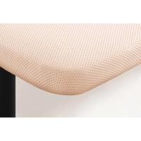 Base Tapizada 80x190 cm |   Tejido 3D en Color Beige |   Incluye Válvulas de Transpiración |   Juego de 6 Patas de 26 cm - details 3