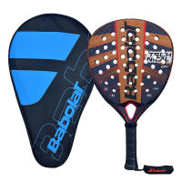 Raqueta de pádel Babolat de 12K para adultos, raqueta de tenis profesional de fibra de carbono suave con cara de EVA, raqueta de tenis profesional con funda para bolsa de paleta - details 0