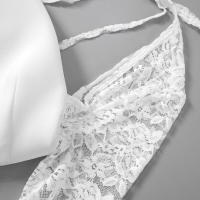Vestido de encaje con corte bajo y cintura alta, estilo sexy, novedad de verano, ropa de mujer M24DS193 - details 13