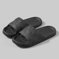 Chanclas de verano para mujer, sandalias de playa con diseño de oso de dibujos animados, chanclas para hombre con suela gruesa, zapatos antideslizantes para baño interior, sandalias para parejas - details 9