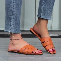 Zapatillas de Playa de Lujo Plano para Mujeres Talla Grande 35-44 Moda de Verano - details 11