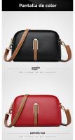 Bolso de Concha Bolso de Hombro Simple Monedero Texturizado Elegante Bolso Pequeño Cruzado - details 19