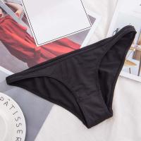 Bragas suaves semi cubiertas para hombre, cintura baja, Unisex, seda de leche, Tanga triangular, Color sólido - details 7