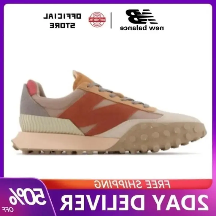 LETEN 【100% auténtico】 XC-72 Zapatos de lona unisex originales Pegatinas de pared naranja y marrón - 1