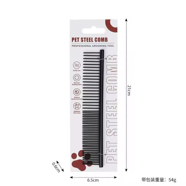 Set de Cepillo para Mascotas Profesional Herramienta de Aseo Segura y Suave para Gatos y Perros - 1