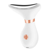 Dispositivo de belleza EMS para cuello Facial, dispositivo de microcorriente, fotón LED, reafirmante, rejuvenecimiento, antiarrugas, Delgado, doble mentón, masajeador de estiramiento Facial - details 10
