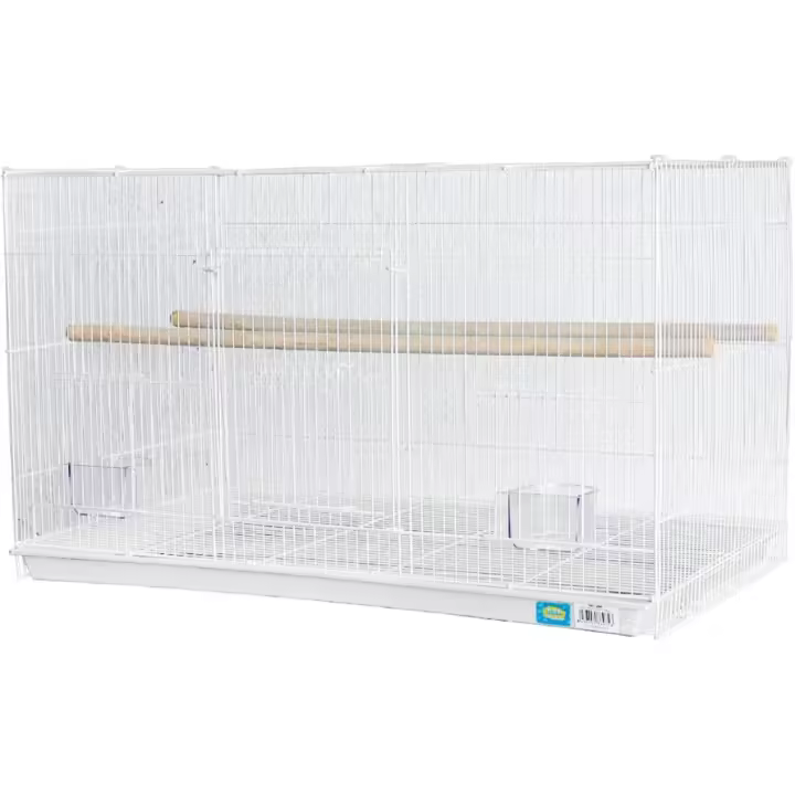 Jaula para Pájaros Tamaño 76X45X45CM Color Aleatorio Ideal para Loros Canarios y Agapornis - 1