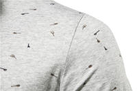 Camiseta Polo AIOPESON Casual Impresa para Hombres Diseño Delgado con Cuello en Algodón de Alta Calidad para Verano Estilo Clásico Ropa Masculina - details 5