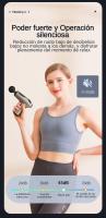 Pistola de Masajes Portátil con 4 Cabezales para Relajación y Recuperación - details 9