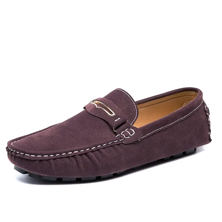 Zapatos antideslizantes para hombre, zapatos ligeros de moda para conducir en barco, fiestas de bodas y paseos. - 1