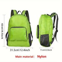 1pc Mochila Plegable para Viajes, Mochilas Ligeras para Mujeres, Bolsa Deportiva Portátil de Gran Capacidad para Hombres para Senderismo, Camping, Montañismo, Bolso de Mano de Gran Capacidad, Regalos de Navidad, Halloween y Acción de Gracias - details 0