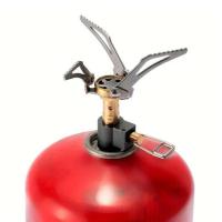 Mini horno portátil de gas plegable para acampar al aire libre, cocina, picnic, estufa dividida, quemador, 1. - details 2