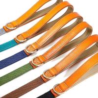 Correa perro 5 pies, correa de nailon mascotas con mango suave, cuerda caminar perros, correas Pug Extra resistentes para perros - details 5