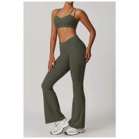 Sujetador deportivo con cordones para mujer de alto soporte, sujetador deportivo para Yoga y Fitness - details 5