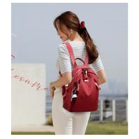 Mochila informal de gran capacidad para Mujer, Bolso hombro Canvas impermeable, antirobo, Estill - details 5