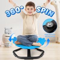 silla oscilante para sentarse y girar, juguetes de equilibrio sensorial, sillas para autismo y TDAH, equipo de juego para - details 21
