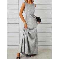 Skims Vestido de verano sexy sin mangas largo de gama alta con correa para mujer - details 38