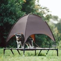 Cama elevada con dosel para mascotas, tienda de campaña portátil para perros y gatos, para el sol con dosel, para acampar al aire libre - details 2