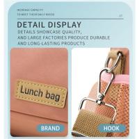 Bolsa de almuerzo de doble capa Bolsa de hielo portátil de gran capacidad Bolsa de almuerzo expandible portátil a prueba de fugas Bolsa de picnic - details 28
