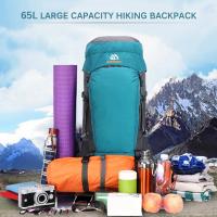 Mochila de viaje multifuncional para hombres y mujeres, mochila de 65 litros, impermeable, para camping, senderismo y viajes - details 19