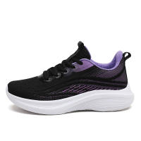 Nuevos zapatos deportivos, zapatos para correr ligeros tejidos con mosca para parejas de hombres, zapatos para caminar de suela blanda, zapatos de viaje para mujeres - details 23