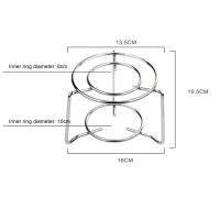Mini Tabletop Gas Burner Stand Butane Gas Stove Rack for Camping Warming Holder Candle Alcohol Lamp Heating Holder - details 3