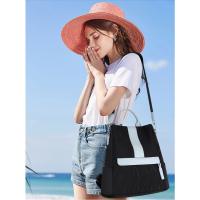 Tendencia de moda de primavera y verano Celebridad de Internet Dou Kuaishou mismo estilo toma real práctica mochila de hombro bolso de mujer - details 8