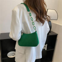 Bolso de mano cuadrado pequeño para mujer, diseño de fieltro para las axilas, moderno, para Debo de la Media Luna - details 8