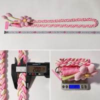 Correa de Teléfono Lanyard para Mujeres Estilo LargoinsCuerda trenzada hecha a mano de flor de viento, duradera, anti-pérdida para exteriores - details 2