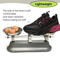 Zapatos de Trabajo de Acero Inolvidables para Mujeres A Prueba de Golpes, Resistentes a Agujeros, Transpirables para Fábricas - details 12
