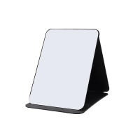Espejo de maquillaje plegable para mujer, espejo de maquillaje de escritorio portátil de alta calidad, un solo lado, creativo, Color sólido - details 4