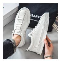 Zapatos Deportivos para Hombre Comodidad en Cuero Plano Moda Blanco Adecuado para Primavera y Otoño - details 12