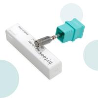 Brocas de seguridad para uñas HYTOOS, barril de 13mm a prueba de polvo D4S, brocas de carburo para diestros para uñas, herramienta de taladros eléctricos para manicura - details 6