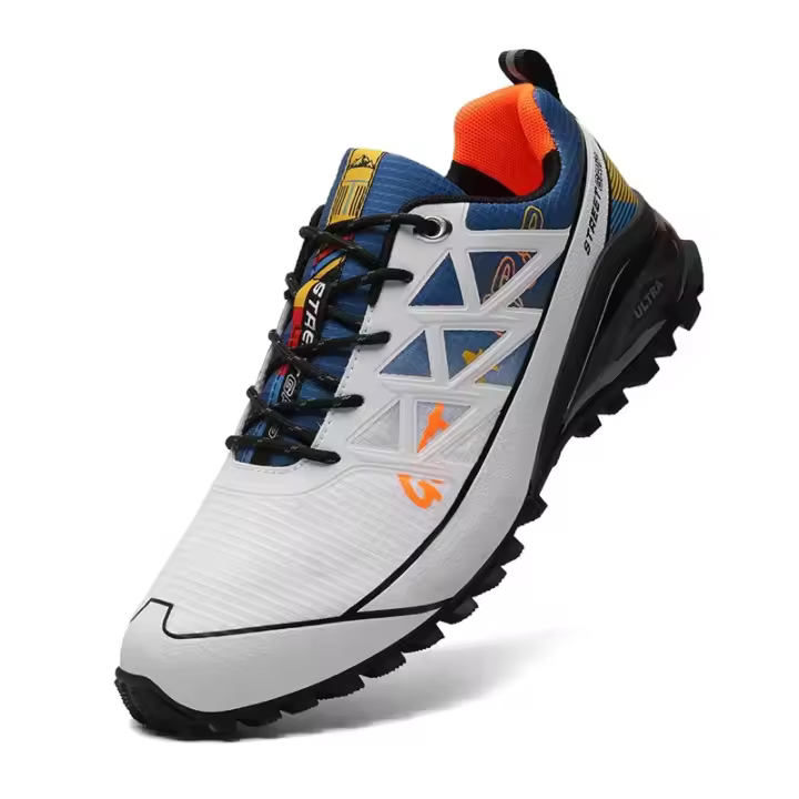 Zapatos de senderismo para hombre y mujer, calzado deportivo de cuero - 1