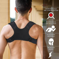 Posture Correction Anti Humpback Corrector Breathable Shoulder Correction Straightener Suitable for Clavicle Spine Men Women - details 6