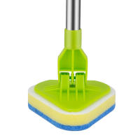 Esponja de limpieza multifuncional en forma de triángulo para baño y cocina, nailon ecológico - details 0