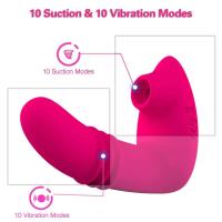 Leten Vibrador Dildo Control Remoto Inalámbrico Estimulador de Clítoris Juguetes para Adultos - details 6