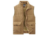 Otoño Invierno hombres cálido Pan moda hombres engrosamiento chalecos innovadores chaquetas sin mangas ropa - details 4