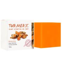 Jabón de Turmeric Hecho a Mano Limpieza Corporal Ligera, Iluminación para Underarmas, Cuidado de Piel Suave Conjunto de Jabón para Belleza - details 23