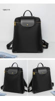 Mochila antirrobo para mujer Nuevas y elegantes mochilas para ir al trabajo Mochila de viaje al aire libre para mujer Bolsa de cuero adhesiva Bolsas urbanas de moda estética Bolsas de libros de color azul - details 24
