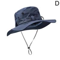 Sombrero de pesca con protección solar para hombre, gorra transpirable de verano para acampar, senderismo, Anti-UV, Montañismo - details 14