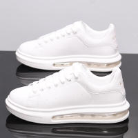 Mcqueen-zapatillas de deporte blancas con cojín de aire para hombre, suela gruesa con aumento de altura, novedad de verano, pareja, tablero informal, zapatos de mujer a la moda - details 0